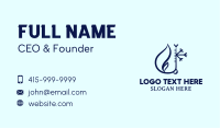 Fire Cooling Thermometer  Business Card