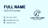 Fire Cooling Thermometer  Business Card