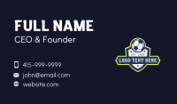 Soccer Ball Sports League Business Card Design