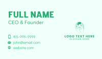 Green Hands Earth Business Card Design