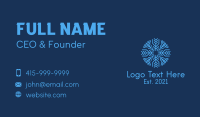 Weather Business Card example 1