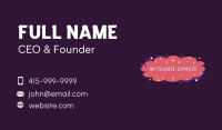 Magical Cosmic Cloud Business Card Image Preview