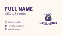 Statue of Liberty Medusa  Business Card
