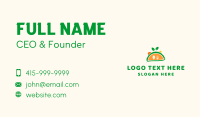 Restaurant Business Card example 3