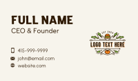 Restaurant Business Card example 2