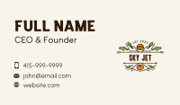 Burger Bistro Restaurant Business Card Design