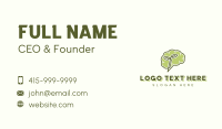 Holistic Mind Leaf Business Card