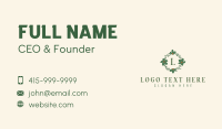 Wreath Business Card example 2