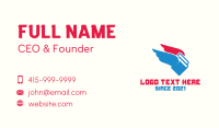 Book Librarian Wings  Business Card Design