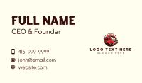 Snack Food Truck Business Card