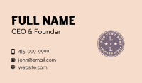 Muralist Business Card example 4