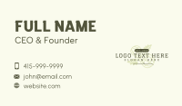 Peanut Butter Business Card example 4