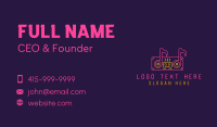 Disco Business Card example 4