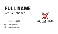 Warrior Business Card example 2