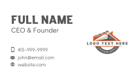Masonry Trowel Construction Business Card