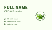 Plant Eco Gardening Business Card