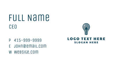 Click & Light  Business Card Image Preview