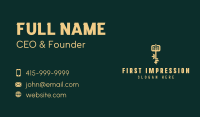 Building Key Letter F Business Card Image Preview