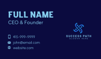 Human Cooperative Outsourcing Business Card Image Preview