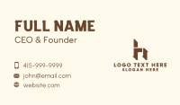 Wooden Business Card example 4