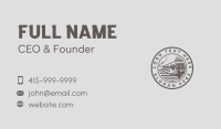 Fish Hook Fisherman Business Card