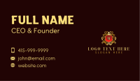 Royalty Crown Crest Business Card