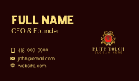 Royalty Crown Crest Business Card Image Preview