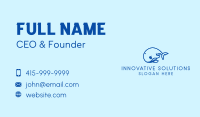 Blue Whale Waterpark Business Card