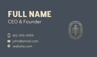 Judiciary Business Card example 3