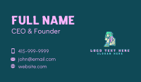 Gamer Girl Fashion Business Card