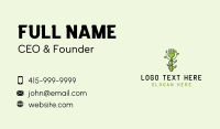 Fork Vegetarian Restaurant Business Card