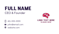 Tech Brain App Business Card Design