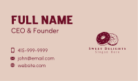 Donut Sprinkles Pastry Business Card