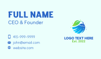 Eco Cleaning Broom Business Card