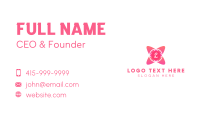 Pinkish Business Card example 4