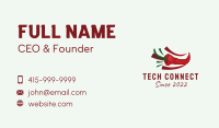 Spicy Pepper Punch Business Card