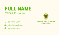 Garden Shield Shovel  Business Card