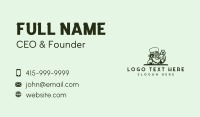 Leprechaun Beard Clover Business Card