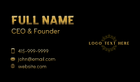 Premium Compass Business Business Card