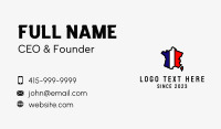 Line Art Business Card example 3