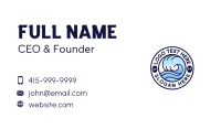 Wave Ocean Beach Business Card