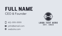 Powerlifting Business Card example 3