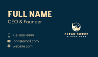 Broom Mop Cleaning Business Card Image Preview