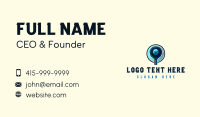 Paddle Ball Sport Business Card