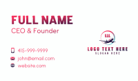 Airplane Aircraft Pilot Business Card