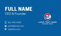 American Star Flag  Business Card