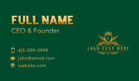 Royalty Crown Shield  Business Card Design