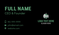 Weapon Business Card example 2