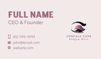 Salon Beauty Eyelash Business Card Image Preview