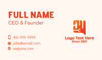 Chat Box Business Card example 4